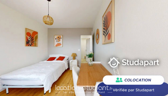 Colocation �tudiante Studio &agrave; Rennes (35000)