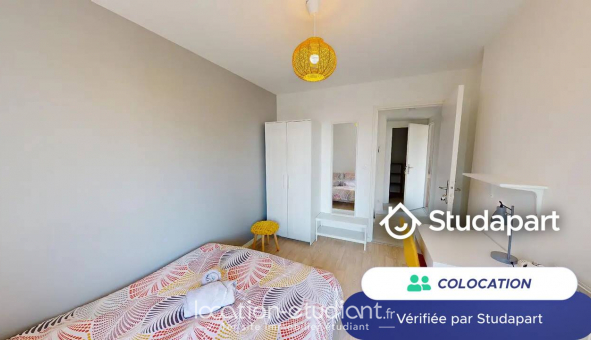 Colocation �tudiante Studio &agrave; Rennes (35000)