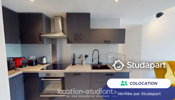 Colocation �tudiante Studio &agrave; Rennes (35000)