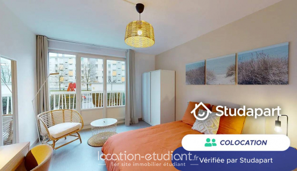 Colocation �tudiante Studio &agrave; Rennes (35000)