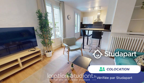 Colocation �tudiante Studio &agrave; Rennes (35000)