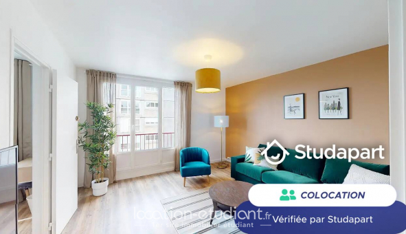 Colocation �tudiante Studio &agrave; Rennes (35000)