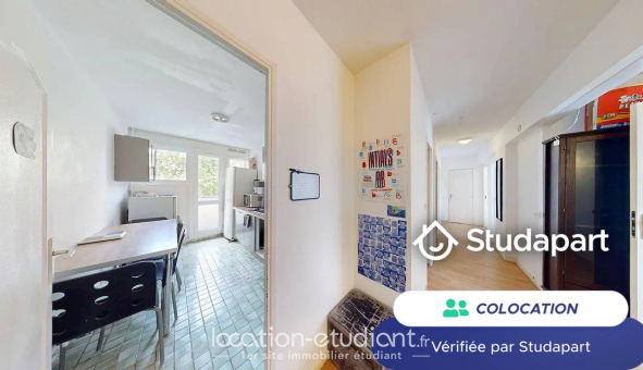 Colocation �tudiante Studio &agrave; Rennes (35000)