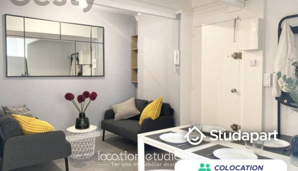Colocation �tudiante Studio &agrave; Rennes (35000)
