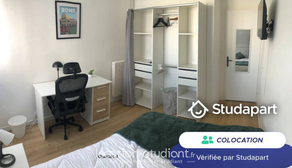 Colocation �tudiante Studio &agrave; Rennes (35000)