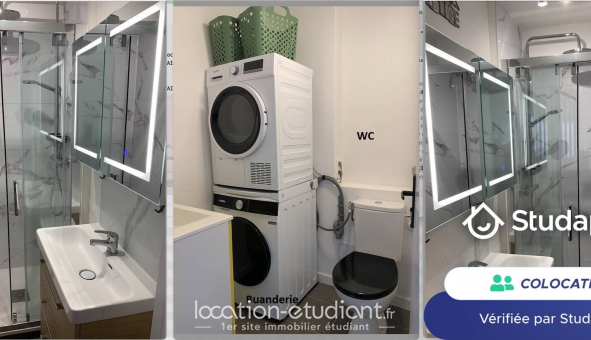 Colocation �tudiante Studio &agrave; Rennes (35000)