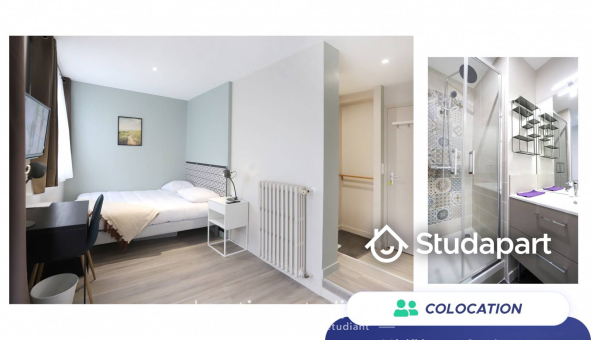 Colocation étudiante T4 &agrave; Rennes (35000)