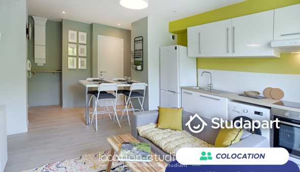 Colocation étudiante T4 à Rennes (35000)