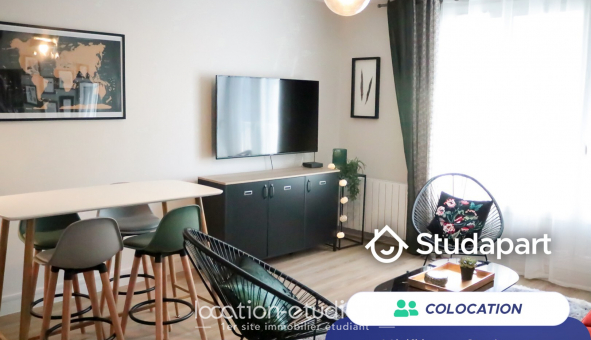 Colocation étudiante T4 à Rennes (35000)
