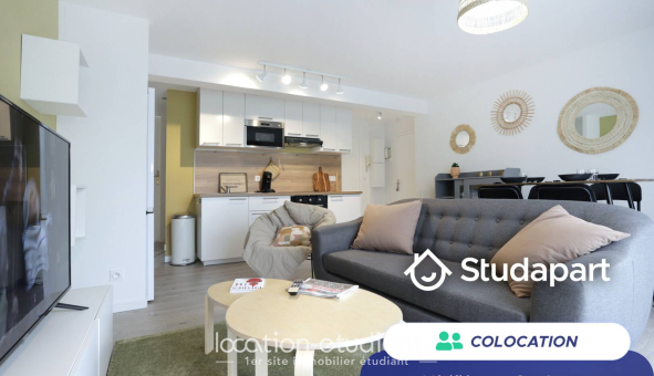 Colocation étudiante T4 &agrave; Rennes (35000)