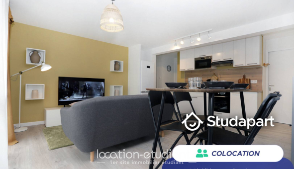 Colocation étudiante T4 &agrave; Rennes (35000)