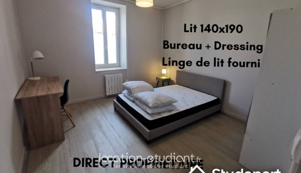 Colocation �tudiante Studio &agrave; Roanne (42300)