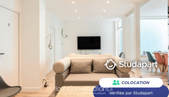 Colocation tudiante Chambre dans une colocation de 17m2