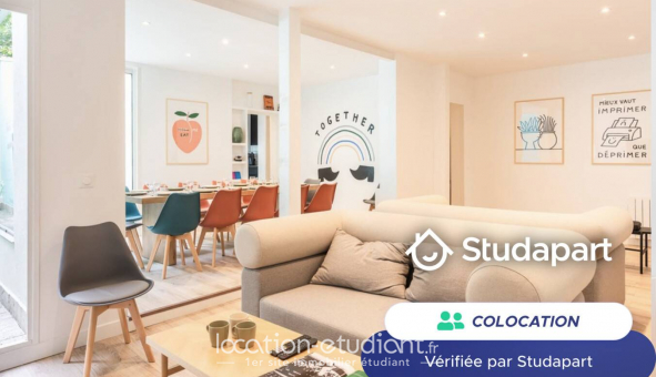 Colocation tudiante Studio à Romainville (93230)