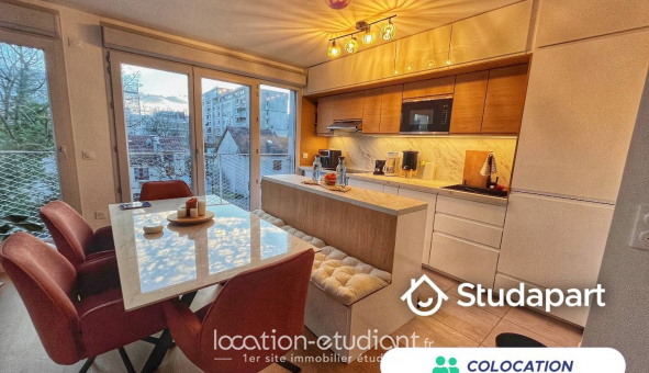 Colocation �tudiante Studio &agrave; Romainville (93230)