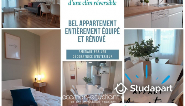 Colocation tudiante Studio à Romans sur Isre (26100)