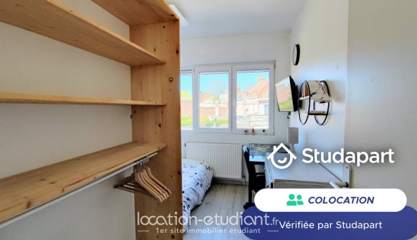 Colocation tudiante Studio à Ronchin (59790)