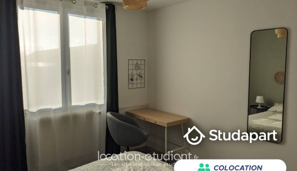 Colocation étudiante Chambre dans une colocation de 12m2