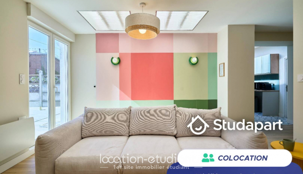 Colocation �tudiante Studio &agrave; Ronchin (59790)