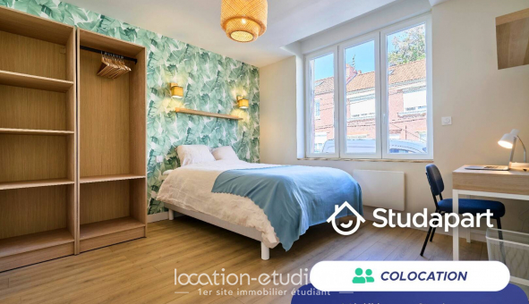 Colocation �tudiante Studio &agrave; Ronchin (59790)