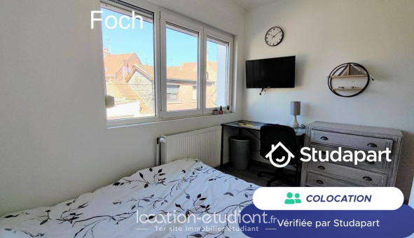 Colocation �tudiante Studio &agrave; Ronchin (59790)