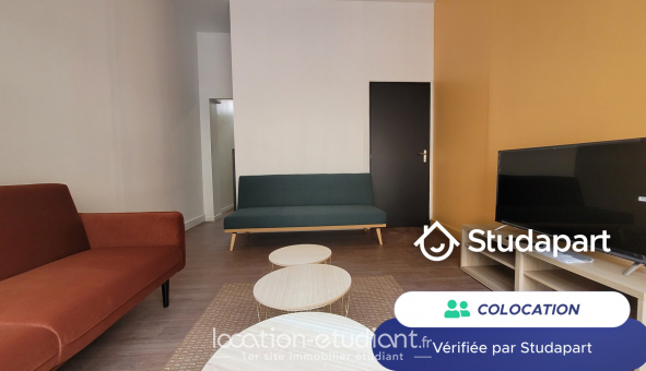 Colocation tudiante T1 à Roubaix (59100)