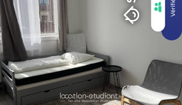Colocation étudiante Studio &agrave; Roubaix (59100)