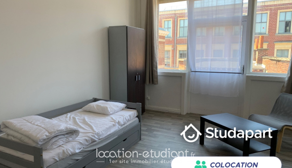 Colocation étudiante Studio &agrave; Roubaix (59100)