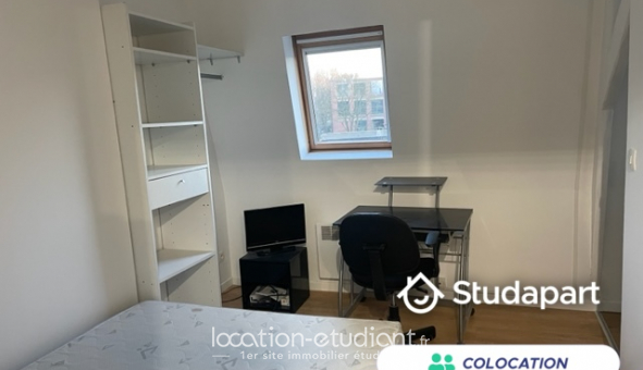 Colocation étudiante Studio à Roubaix (59100)