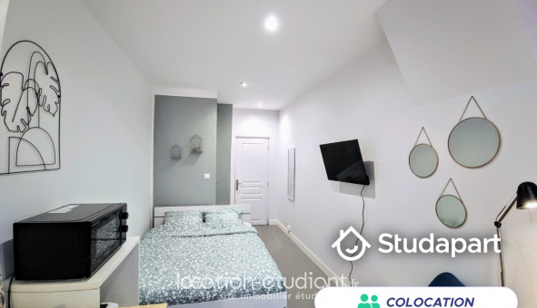 Colocation étudiante Studio à Roubaix (59100)