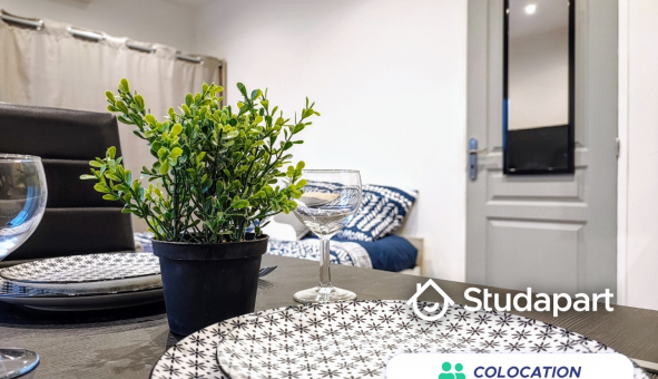 Colocation tudiante Studio à Roubaix (59100)
