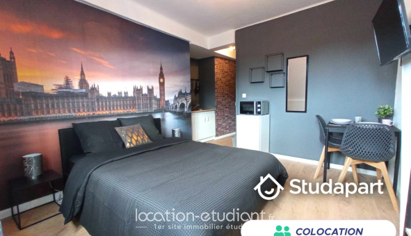 Colocation tudiante Studio à Roubaix (59100)