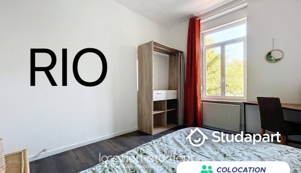 Colocation tudiante Studio à Roubaix (59100)