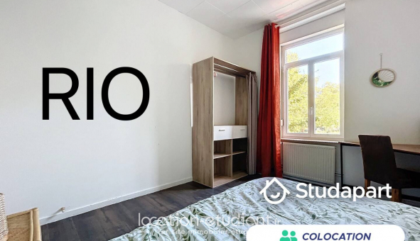 Colocation tudiante Studio à Roubaix (59100)