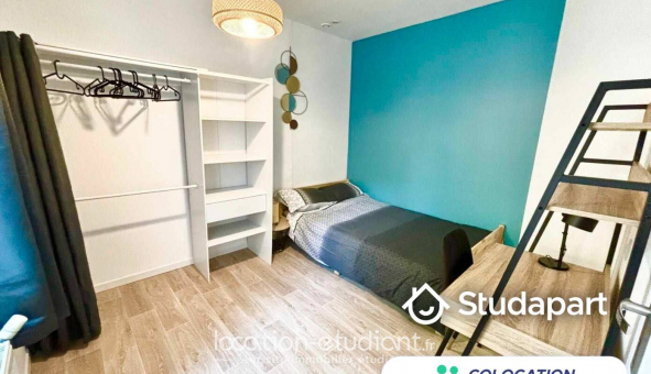 Colocation étudiante Studio à Roubaix (59100)