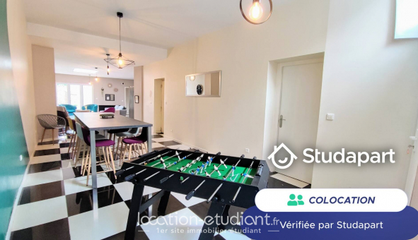 Colocation tudiante Studio à Roubaix (59100)