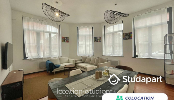 Colocation tudiante Studio à Roubaix (59100)