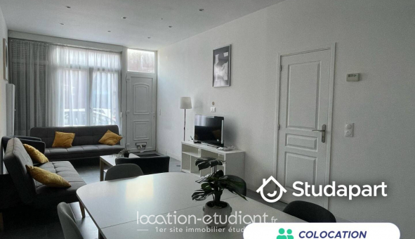Colocation tudiante Studio à Roubaix (59100)
