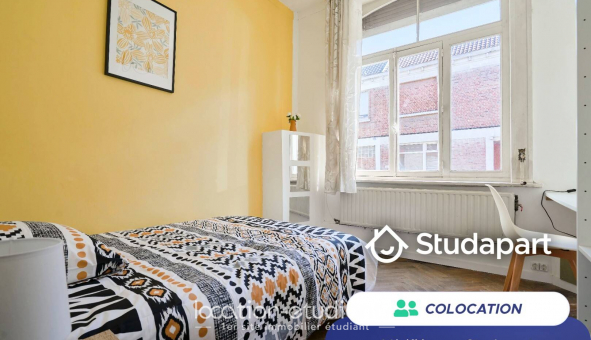 Colocation tudiante Studio à Roubaix (59100)