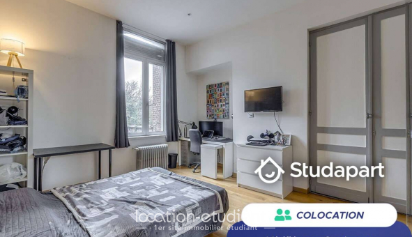 Colocation tudiante Studio à Roubaix (59100)