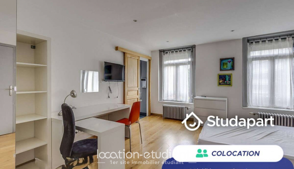 Colocation tudiante Studio à Roubaix (59100)