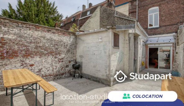 Colocation tudiante Studio à Roubaix (59100)