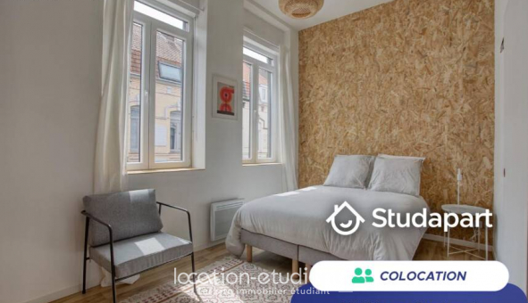 Colocation tudiante Studio à Roubaix (59100)