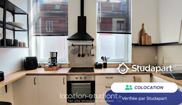 Colocation tudiante Studio à Roubaix (59100)