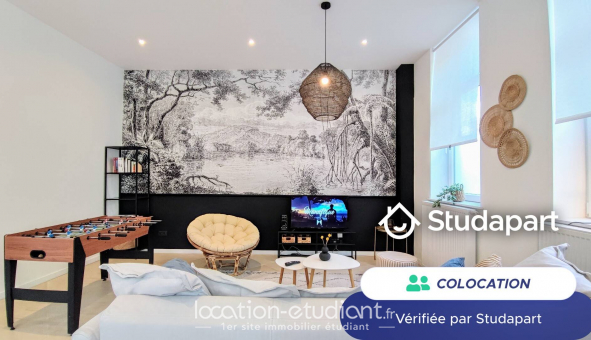 Colocation tudiante Studio à Roubaix (59100)