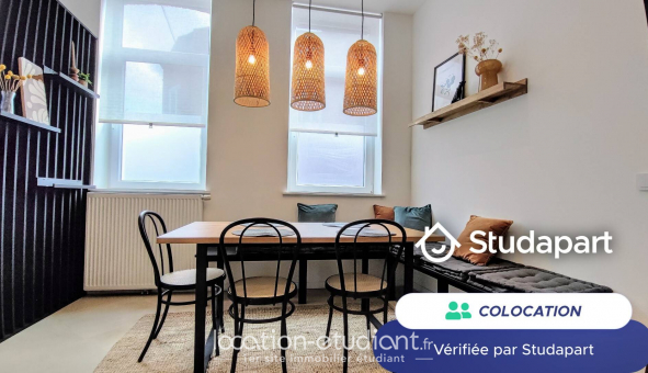 Colocation tudiante Studio à Roubaix (59100)