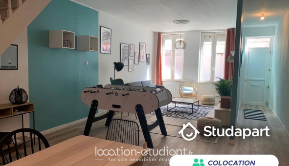 Colocation étudiante Chambre dans une colocation de 15m2