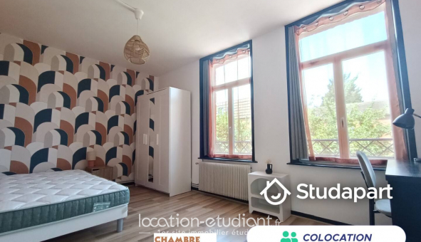 Colocation tudiante Studio à Roubaix (59100)