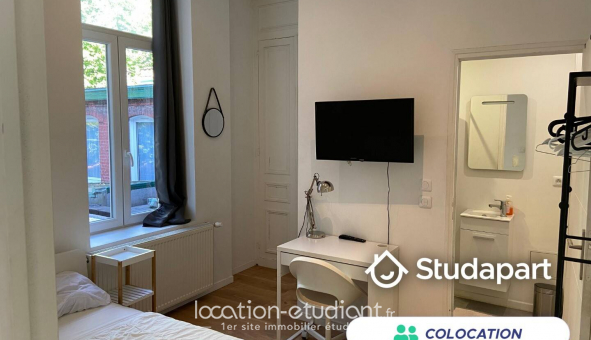 Colocation tudiante Studio à Roubaix (59100)