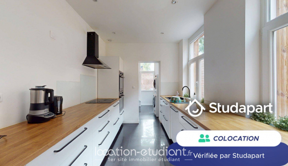 Colocation tudiante Studio à Roubaix (59100)